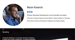 Desktop Screenshot of mackkolarich.com