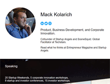 Tablet Screenshot of mackkolarich.com